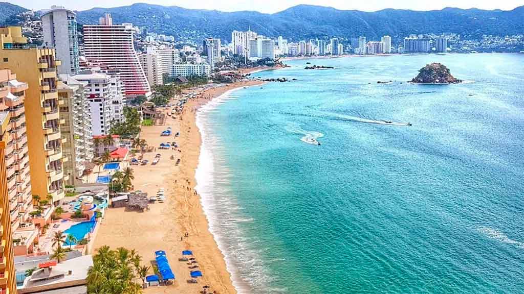 Viaja de vacaciones a la playa de Acapulco